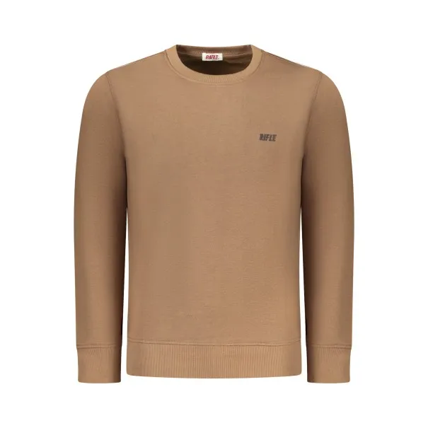SWEAT-SHIRT FERMETURE ÉCLAIR POUR HOMME RIFLE MARRON - RIFLE