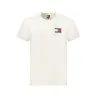 T-shirt blanc à manches courtes Tommy Hilfiger pour homme - TOMMY HILFIGER