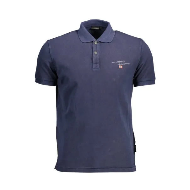 NAPAPIJRI POLO MANCHES COURTES HOMME BLEU - NAPAPIJRI