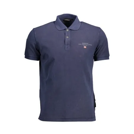 NAPAPIJRI POLO MANCHES COURTES HOMME BLEU - NAPAPIJRI