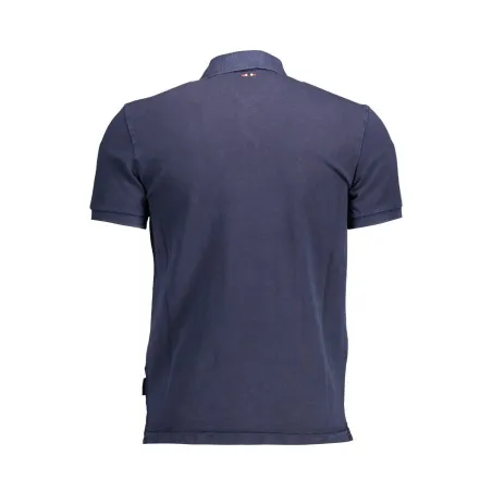 NAPAPIJRI POLO MANCHES COURTES HOMME BLEU - NAPAPIJRI