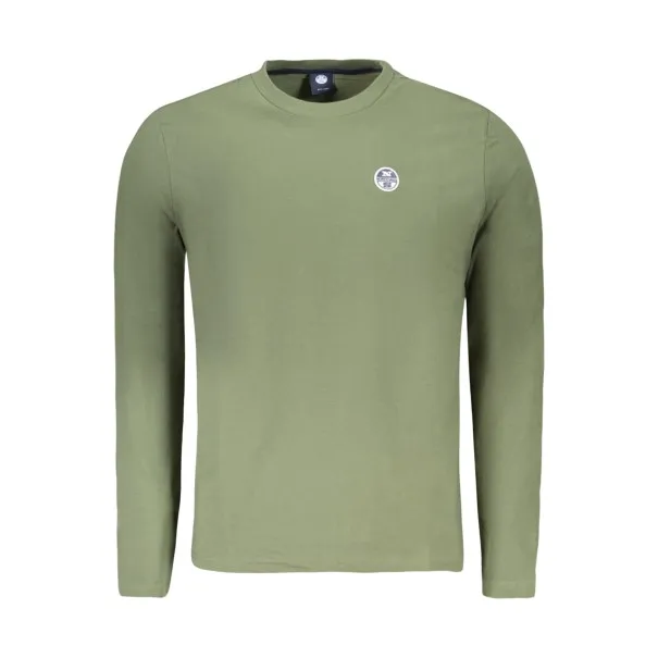T-SHIRT À MANCHES LONGUES NORTH SAILS POUR HOMMES VERT - NORTH SAILS