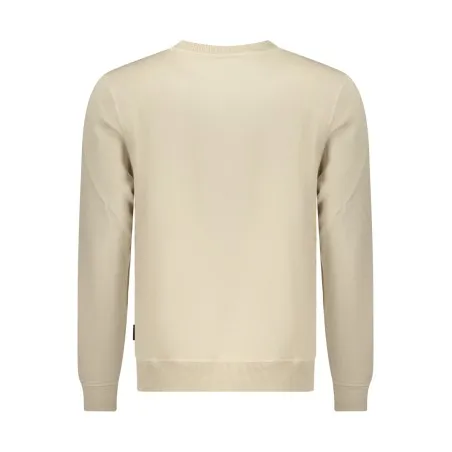SWEAT-SHIRT BEIGE À FERMETURE ÉCLAIR POUR HOMME US GRAND - U.S. GRAND