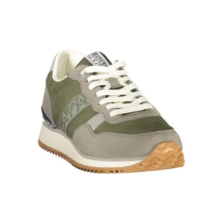 CHAUSSURES NAPAPIJRI POUR HOMMES, CHAUSSURES DE SPORT VERTES - NAPAPIJRI