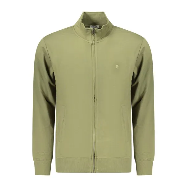 SWEAT-SHIRT FERMETURE ÉCLAIR COVERI MOVING POUR HOMME, VERT - COVERI MOVING