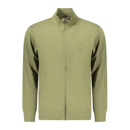 SWEAT-SHIRT FERMETURE ÉCLAIR COVERI MOVING POUR HOMME, VERT - COVERI MOVING