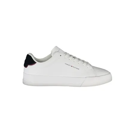 CHAUSSURES DE SPORT POUR HOMMES TOMMY HILFIGER BLANCHES - TOMMY HILFIGER