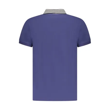 CAVALLI CLASS POLO MANCHES COURTES HOMME BLEU - CAVALLI CLASS