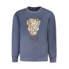 Sweat-shirt Cavalli Class sans zip pour femme Bleu - CAVALLI CLASS
