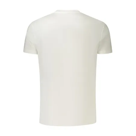 T-shirt blanc à manches courtes Tommy Hilfiger pour homme - TOMMY HILFIGER