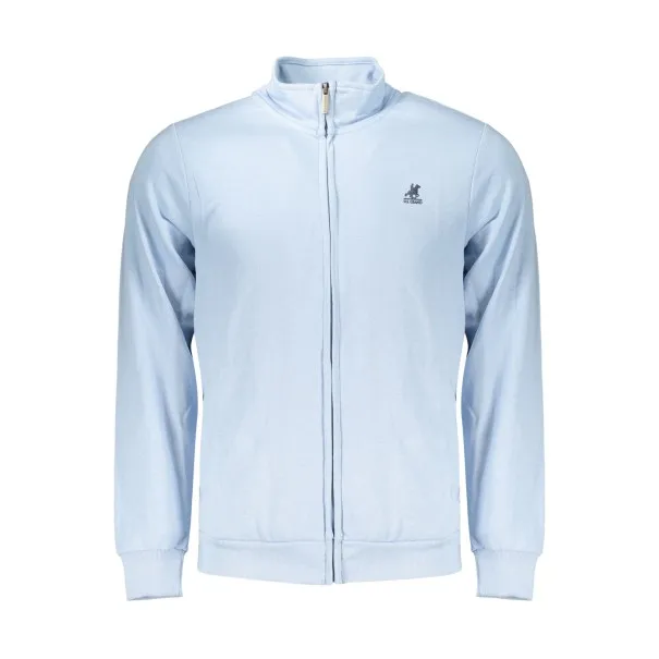 SWEAT-SHIRT BLEU À FERMETURE ÉCLAIR POUR HOMME US GRAND - U.S. GRAND