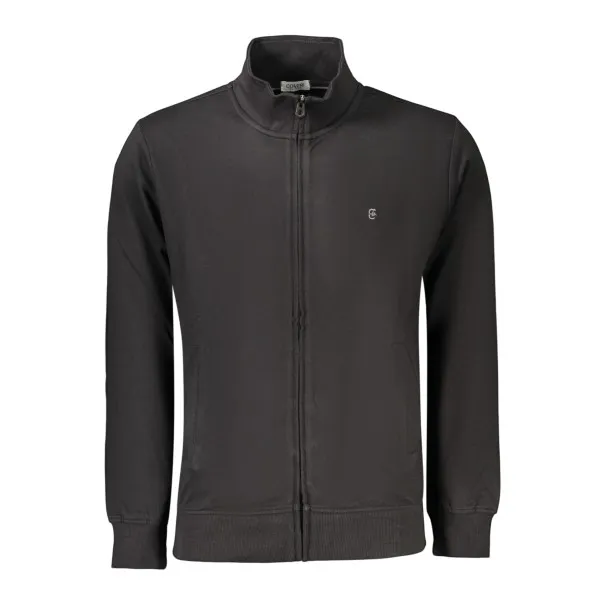 SWEAT-SHIRT NOIR À FERMETURE ÉCLAIR POUR HOMME COVERI MOVING - COVERI MOVING