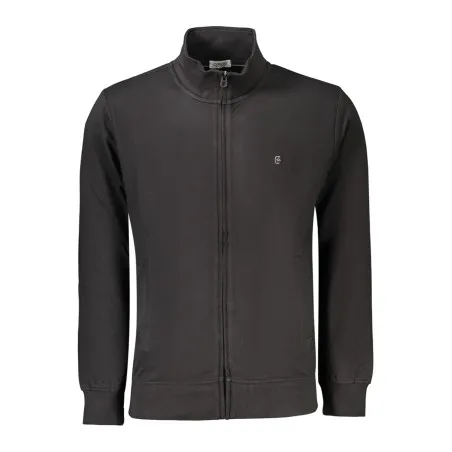 SWEAT-SHIRT NOIR À FERMETURE ÉCLAIR POUR HOMME COVERI MOVING - COVERI MOVING