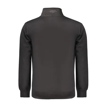 SWEAT-SHIRT NOIR À FERMETURE ÉCLAIR POUR HOMME COVERI MOVING - COVERI MOVING