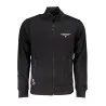 SWEAT-SHIRT NOIR À FERMETURE ÉCLAIR POUR HOMME US GRAND - U.S. GRAND