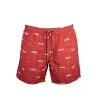 KARL LAGERFELD BEACHWEAR MAILLOT DE BAIN HOMME BAS ROUGE - KARL LAGERFELD BEACHWEAR