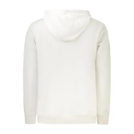SWEAT-SHIRT BLANC À FERMETURE ÉCLAIR POUR HOMME US GRAND - U.S. GRAND