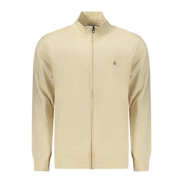 SWEAT-SHIRT ZIPPÉ BEIGE POUR HOMME COVERI MOVING - COVERI MOVING