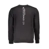 SWEAT-SHIRT NOIR À FERMETURE ÉCLAIR POUR HOMME US GRAND - U.S. GRAND