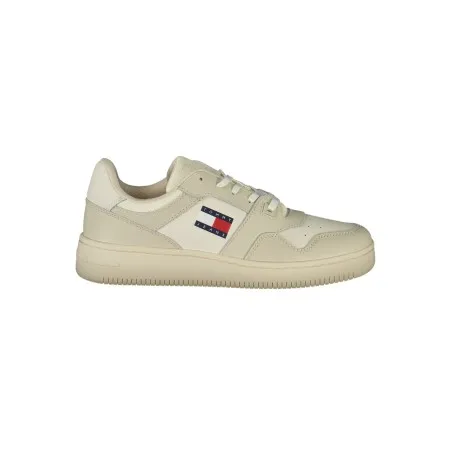 CHAUSSURES DE SPORT POUR HOMMES TOMMY HILFIGER BEIGE - TOMMY HILFIGER