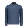 SWEAT-SHIRT BLEU À FERMETURE ÉCLAIR POUR HOMME US GRAND - U.S. GRAND
