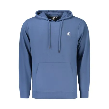 SWEAT-SHIRT BLEU À FERMETURE ÉCLAIR POUR HOMME US GRAND - U.S. GRAND