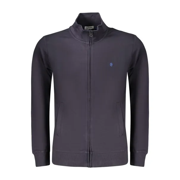 SWEAT-SHIRT BLEU À FERMETURE ÉCLAIR POUR HOMME COVERI MOVING - COVERI MOVING