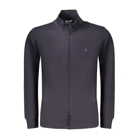 SWEAT-SHIRT BLEU À FERMETURE ÉCLAIR POUR HOMME COVERI MOVING - COVERI MOVING