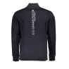 SWEAT-SHIRT BLEU À FERMETURE ÉCLAIR POUR HOMME US GRAND - U.S. GRAND
