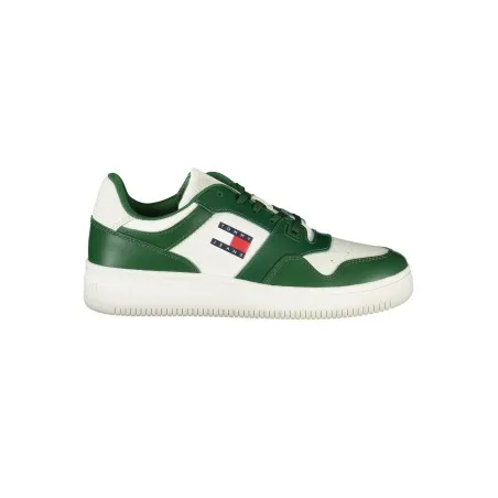 CHAUSSURES DE SPORT POUR HOMMES TOMMY HILFIGER VERTES - TOMMY HILFIGER