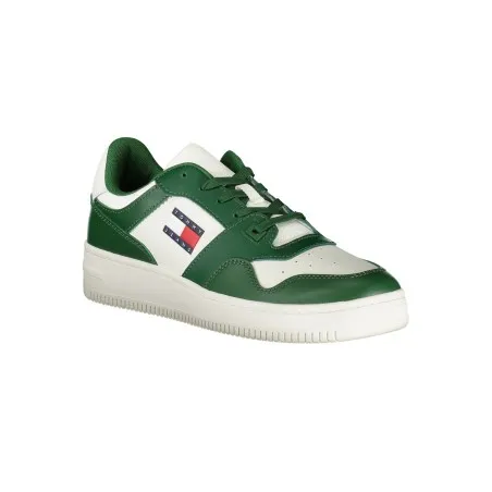 CHAUSSURES DE SPORT POUR HOMMES TOMMY HILFIGER VERTES - TOMMY HILFIGER