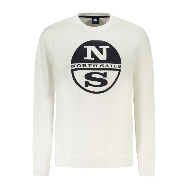 Sweat zippé North Sails pour homme, blanc - NORTH SAILS