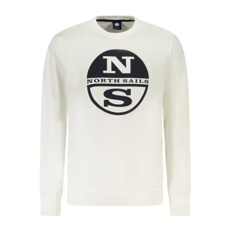 Sweat zippé North Sails pour homme, blanc - NORTH SAILS