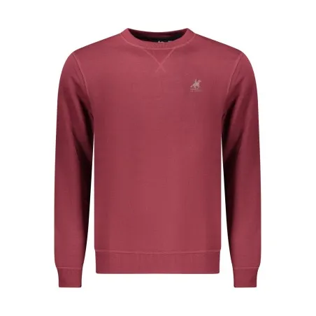 SWEAT-SHIRT ROUGE À FERMETURE ÉCLAIR POUR HOMME US GRAND - U.S. GRAND