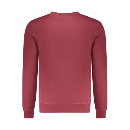 SWEAT-SHIRT ROUGE À FERMETURE ÉCLAIR POUR HOMME US GRAND - U.S. GRAND