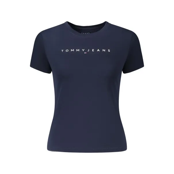 T-shirt à manches courtes pour femme Tommy Hilfiger, bleu - TOMMY HILFIGER