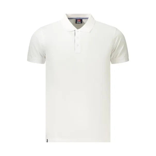 Polo blanc à manches courtes pour homme, Norvège 1963 - NORWAY 1963