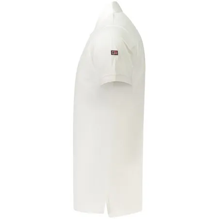 Polo blanc à manches courtes pour homme, Norvège 1963 - NORWAY 1963