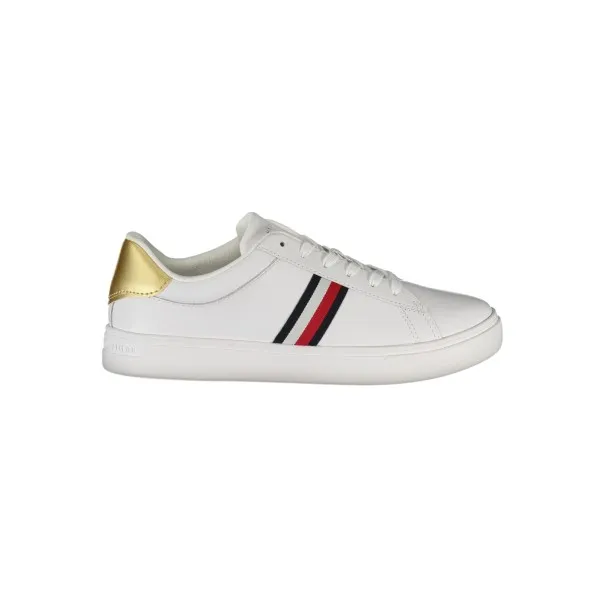 CHAUSSURES DE SPORT POUR FEMMES TOMMY HILFIGER BLANCHES - TOMMY HILFIGER