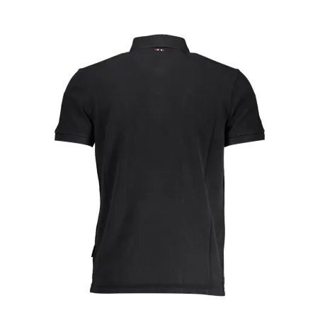 NAPAPIJRI POLO MANCHES COURTES HOMME NOIR - NAPAPIJRI