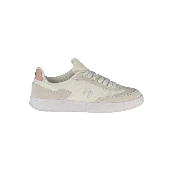 CHAUSSURES DE SPORT POUR FEMMES TOMMY HILFIGER BLANCHES - TOMMY HILFIGER