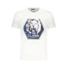T-SHIRT À MANCHES COURTES CAVALLI CLASS HOMME BLANC - CAVALLI CLASS