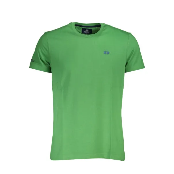 T-SHIRT À MANCHES COURTES POUR HOMME LA MARTINA VERT - LA MARTINA