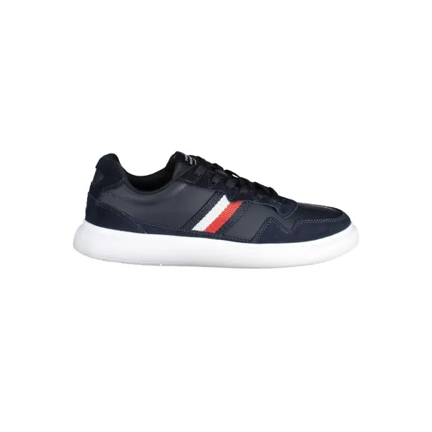 CHAUSSURES DE SPORT POUR HOMMES TOMMY HILFIGER BLEUES - TOMMY HILFIGER