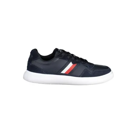 CHAUSSURES DE SPORT POUR HOMMES TOMMY HILFIGER BLEUES - TOMMY HILFIGER
