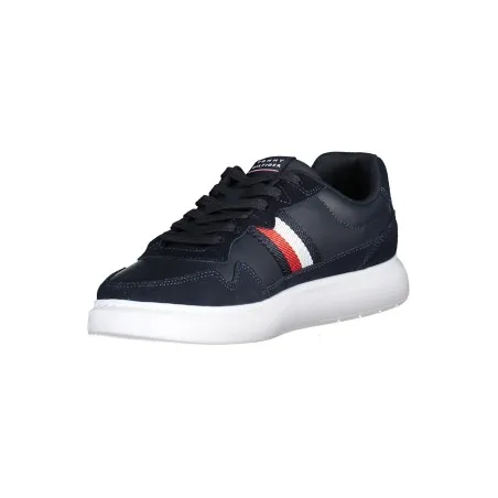 CHAUSSURES DE SPORT POUR HOMMES TOMMY HILFIGER BLEUES - TOMMY HILFIGER