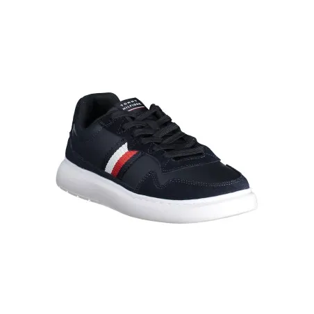 CHAUSSURES DE SPORT POUR HOMMES TOMMY HILFIGER BLEUES - TOMMY HILFIGER