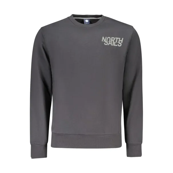 Sweat-shirt zippé noir pour homme North Sails - NORTH SAILS