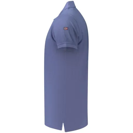 Polo homme à manches courtes, Norvège 1963, bleu - NORWAY 1963