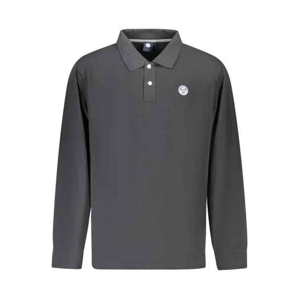POLO À MANCHES LONGUES POUR HOMME NORTH SAILS, NOIR - NORTH SAILS